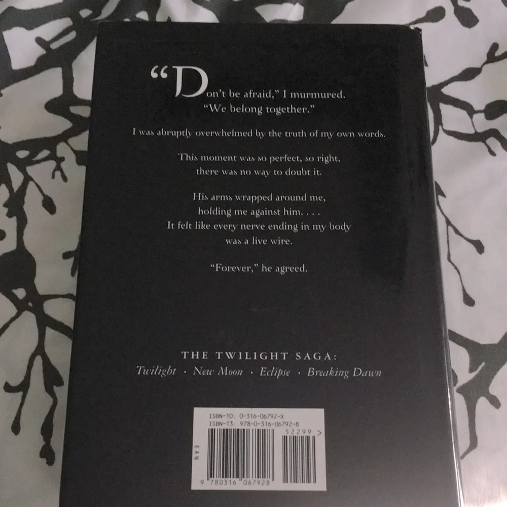 Twilight Breaking Dawn Hardcover Book 2008 First Edition Stephenie Meyer YA